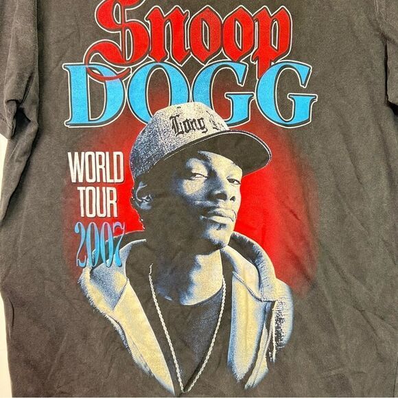 REPO SNOOP DOGG WORLD TOUR 2007 GRAPHIC TSHIRT MENS MEDIUM - Picture 7 of 10